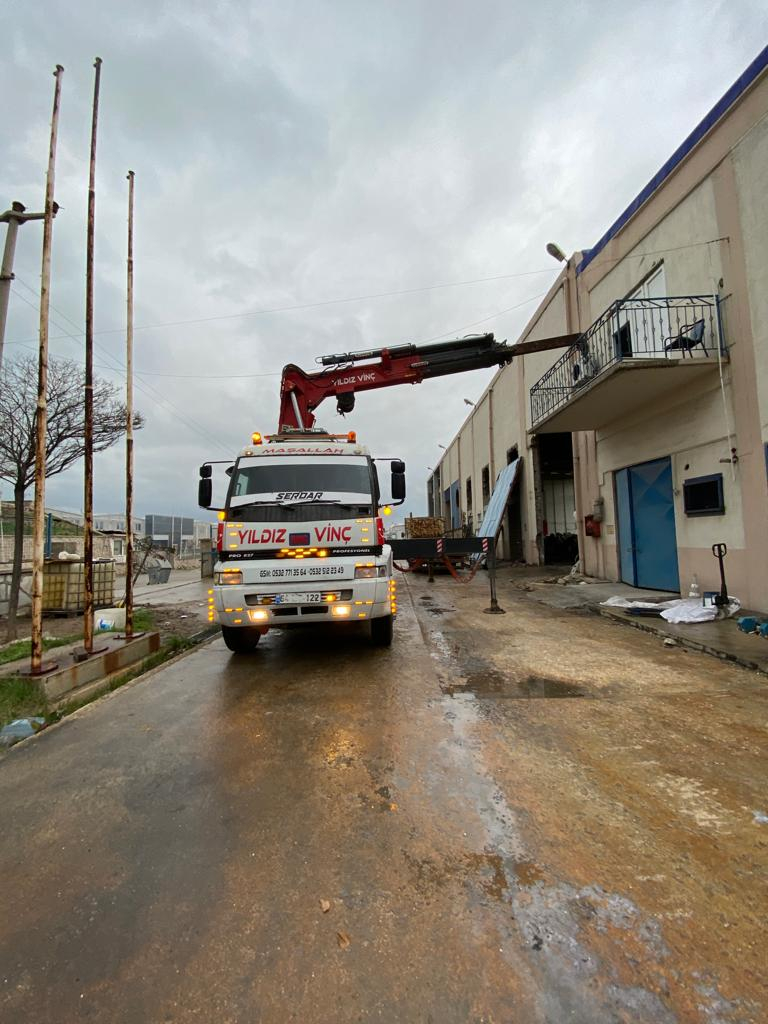 Uşak vinç kiralama, Uşak forklift kiralama, Uşak Yıldız Vinç & Forklift & Platform