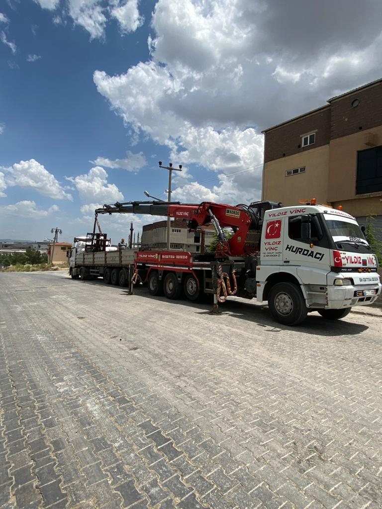 Uşak vinç kiralama, Uşak forklift kiralama, Uşak Yıldız Vinç & Forklift & Platform